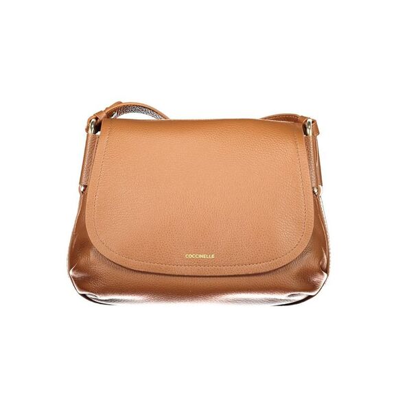 Coccinelle Handbags - Coccinelle Marrone Leather Women Women's Handbag